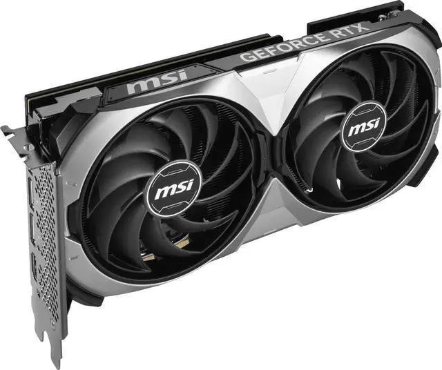Alt view image 6 of 11 - MSI Ventus GeForce RTX 4070 SUPER 12GB GDDR6X PCI Express 4.0 ATX Graphics Card RTX 4070 SUPER 12G VENTUS 2X OC