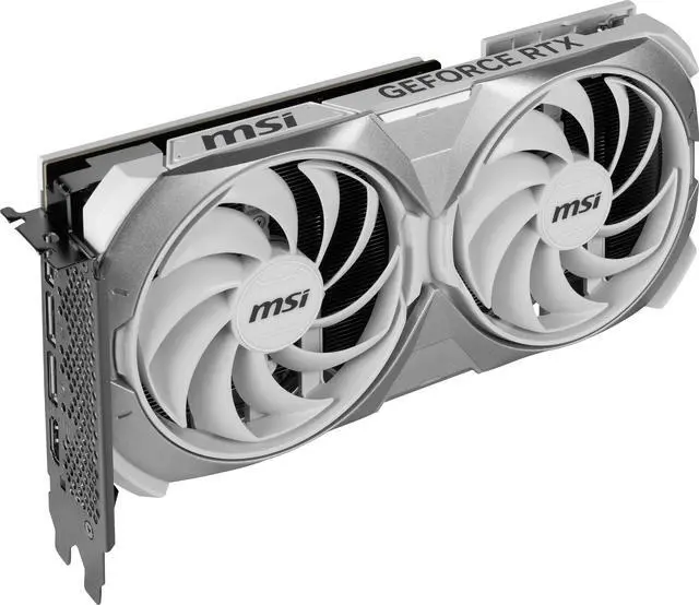 Alt view image 6 of 11 - MSI Ventus GeForce RTX 4070 SUPER 12GB GDDR6X PCI Express 4.0 ATX Graphics Card RTX 4070 SUPER 12G VENTUS 2X WHITE OC