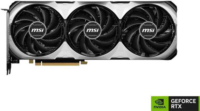 Alt view image 2 of 6 - MSI Ventus GeForce RTX 4070 Ti SUPER 16GB GDDR6X PCI Express 4.0 ATX Graphics Card RTX 4070 Ti SUPER 16G VENTUS 3X