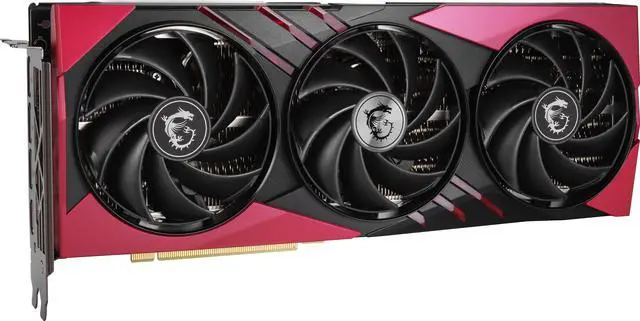 Alt view image 5 of 10 - MSI Gaming GeForce RTX 4070 SUPER 12GB GDDR6X PCI Express 4.0 ATX Graphics Card RTX 4070 SUPER 12G GAMING X SLIM MLG