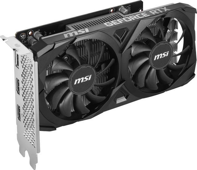 Alt view image 5 of 6 - MSI Ventus GeForce RTX 3050 6GB GDDR6 PCI Express 4.0 x8 ATX Graphics Card RTX 3050 VENTUS 2X 6G OC