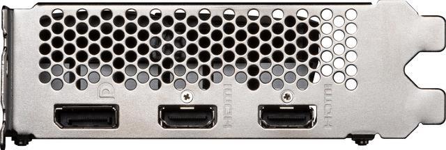 Alt view image 6 of 6 - MSI Ventus GeForce RTX 3050 6GB GDDR6 PCI Express 4.0 x8 ATX Graphics Card RTX 3050 VENTUS 2X 6G OC