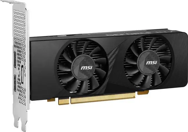 Alt view image 4 of 7 - MSI LP GeForce RTX 3050 6GB GDDR6 PCI Express 4.0 x8 ATX Graphics Card RTX 3050 LP 6G OC