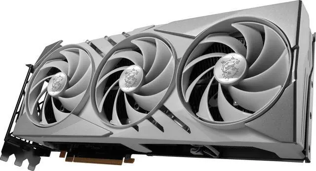 Alt view image 3 of 10 - MSI Gaming GeForce RTX 4080 SUPER 16GB GDDR6X PCI Express 4.0 ATX Graphics Card RTX 4080 SUPER 16G GAMING X SLIM WHITE
