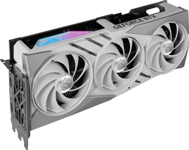 Alt view image 7 of 10 - MSI Gaming GeForce RTX 4080 SUPER 16GB GDDR6X PCI Express 4.0 ATX Graphics Card RTX 4080 SUPER 16G GAMING X SLIM WHITE
