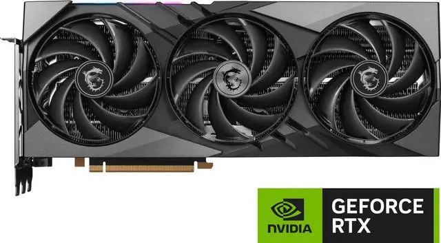 Alt view image 2 of 12 - MSI Gaming GeForce RTX 4080 SUPER 16GB GDDR6X PCI Express 4.0 ATX Graphics Card RTX 4080 SUPER 16G GAMING X SLIM