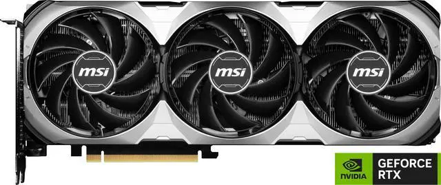 Alt view image 2 of 10 - MSI Ventus GeForce RTX 4070 12GB GDDR6 PCI Express 4.0 ATX Graphics Card RTX 4070 VENTUS 3X E1 12G OC