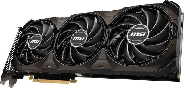 Alt view image 3 of 12 - MSI SHADOW GeForce RTX 4070 Ti SUPER 16GB GDDR6X PCI Express 4.0 ATX Graphics Card RTX 4070 Ti SUPER 16G SHADOW 3X OC