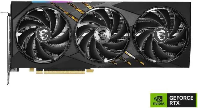 Alt view image 3 of 5 - MSI GAMING SLIM GeForce RTX 4070 SUPER 12GB GDDR6X PCI Express 4.0 ATX Video Card RTX 4070 SUPER 12G GAMING SLIM WUKONG EDITION
