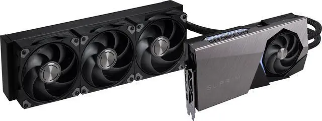 Alt view image 7 of 11 - MSI Suprim GeForce RTX 5080 16GB GDDR7 PCI Express 5.0 x16 Graphics Card RTX 5080 16G SUPRIM LIQUID SOC
