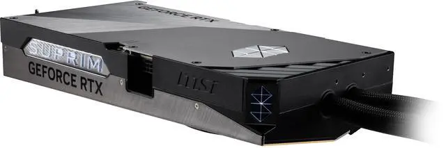Alt view image 8 of 11 - MSI Suprim GeForce RTX 5080 16GB GDDR7 PCI Express 5.0 x16 Graphics Card RTX 5080 16G SUPRIM LIQUID SOC