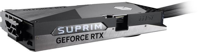 Alt view image 9 of 11 - MSI Suprim GeForce RTX 5080 16GB GDDR7 PCI Express 5.0 x16 Graphics Card RTX 5080 16G SUPRIM LIQUID SOC
