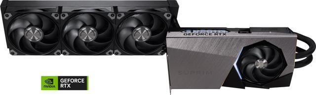 Alt view image 2 of 11 - MSI Suprim GeForce RTX 5080 16GB GDDR7 PCI Express 5.0 x16 Graphics Card RTX 5080 16G SUPRIM LIQUID SOC