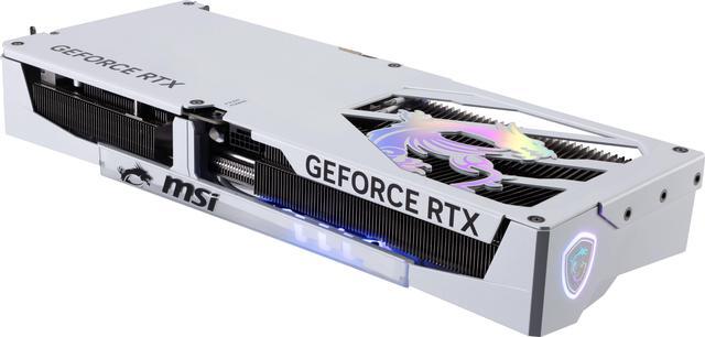 Alt view image 8 of 13 - MSI Gaming GeForce RTX 5080 16GB GDDR7 PCI Express 5.0 Graphics Card RTX 5080 16G GAMING TRIO OC WHITE