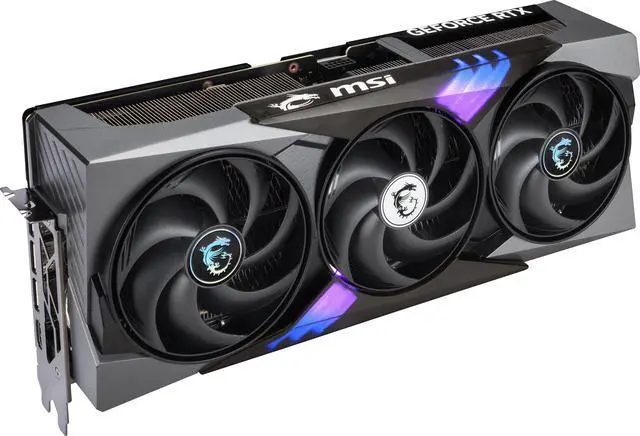 Alt view image 6 of 12 - MSI Gaming GeForce RTX 5090 32GB GDDR7 PCI Express 5.0 Graphics Card RTX 5090 32G GAMING TRIO OC