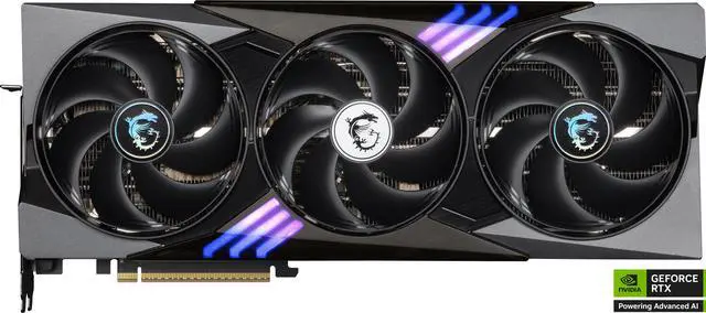 Alt view image 2 of 12 - MSI Gaming GeForce RTX 5090 32GB GDDR7 PCI Express 5.0 Graphics Card RTX 5090 32G GAMING TRIO OC