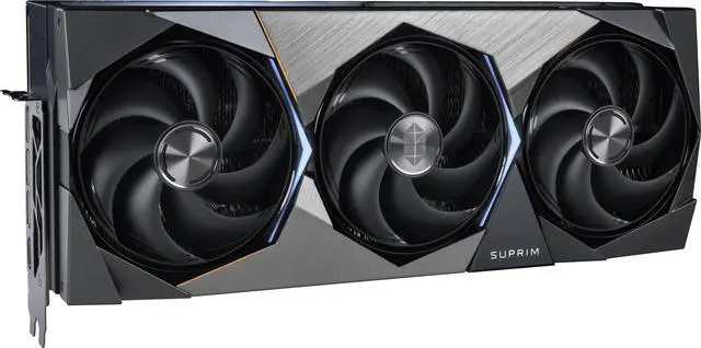 Alt view image 5 of 11 - MSI Suprim GeForce RTX 5090 32GB GDDR7 PCI Express 5.0 x16 Graphics Card RTX 5090 32G SUPRIM OC