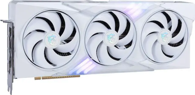 Alt view image 5 of 13 - MSI Gaming GeForce RTX 5070 Ti 16GB GDDR7 PCI Express 5.0 Graphics Card RTX 5070 Ti 16G GAMING TRIO OC WHITE