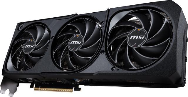 Alt view image 3 of 12 - MSI SHADOW GeForce RTX 5070 Ti 16GB GDDR7 PCI Express 5.0 Graphics Card RTX 5070 TI 16G SHADOW 3X OC