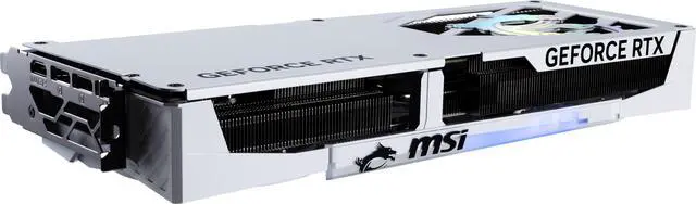 Alt view image 7 of 12 - MSI Gaming GeForce RTX 5070 12GB GDDR7 PCI Express 5.0 Graphics Card RTX 5070 12G GAMING TRIO OC WHITE