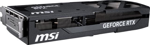 Alt view image 6 of 11 - MSI SHADOW GeForce RTX 5070 12GB GDDR7 PCI Express 5.0 Graphics Card RTX 5070 12G SHADOW 3X OC