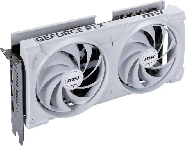Alt view image 6 of 11 - MSI Ventus GeForce RTX 5070 12GB GDDR7 PCI Express 5.0 Graphics Card RTX 5070 12G VENTUS 2X OC WHITE