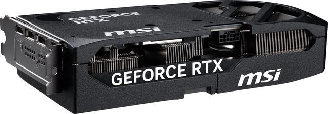 Alt view image 7 of 12 - MSI SHADOW GeForce RTX 5070 12GB GDDR7 PCI Express 5.0 Graphics Card RTX 5070 12G SHADOW 2X OC