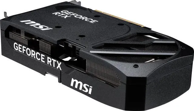 Alt view image 8 of 12 - MSI SHADOW GeForce RTX 5070 12GB GDDR7 PCI Express 5.0 Graphics Card RTX 5070 12G SHADOW 2X OC
