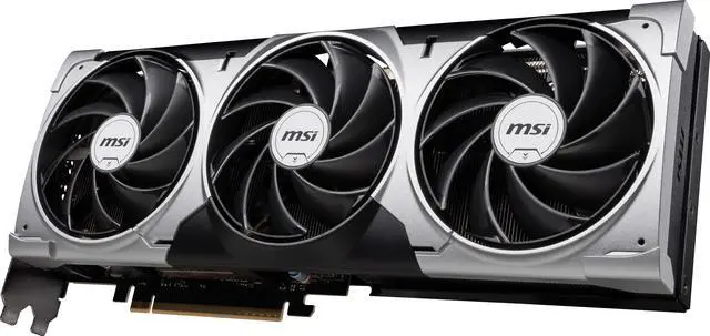 Alt view image 4 of 13 - MSI Ventus GeForce RTX 5080 16GB GDDR7 PCI Express 5.0 Graphics Card RTX 5080 16G VENTUS 3X