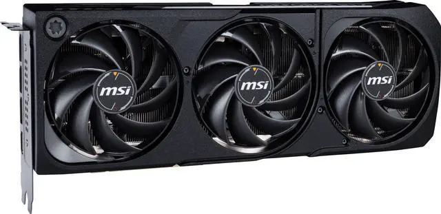 Alt view image 5 of 12 - MSI SHADOW GeForce RTX 5070 Ti 16GB GDDR7 PCI Express 5.0 Graphics Card RTX 5070 TI 16G SHADOW 3X