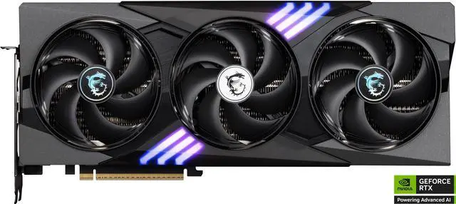 Alt view image 2 of 13 - MSI Gaming GeForce RTX 5070 Ti 16GB GDDR7 PCI Express 5.0 Graphics Card RTX 5070 Ti 16G GAMING TRIO