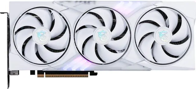 Alt view image 10 of 12 - MSI Gaming GeForce RTX 5060 Ti 16GB GDDR7 PCI Express 5.0 x 16 (use x8) Graphics Card RTX 5060 Ti 16G GAMING TRIO OC WHITE