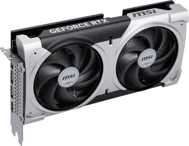 Alt view image 6 of 9 - MSI Ventus GeForce RTX 5060 Ti 16GB GDDR7 PCI Express 5.0 x 16 (use x8) Graphics Card RTX 5060 Ti 16G VENTUS 2X OC PLUS
