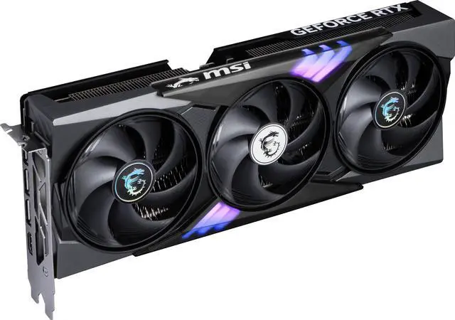 Alt view image 6 of 10 - MSI Gaming GeForce RTX 5060 Ti 8GB GDDR7 PCI Express 5.0 x 16 (use x8) Graphics Card RTX 5060 Ti 8G GAMING TRIO OC