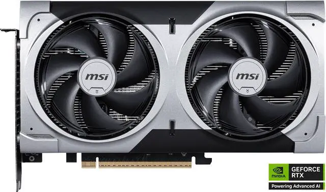 Alt view image 2 of 9 - MSI Ventus GeForce RTX 5060 Ti 16GB GDDR7 PCI Express 5.0 x 16 (use x8) Graphics Card RTX 5060 Ti 16G VENTUS 2X PLUS