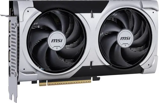 Alt view image 3 of 9 - MSI Ventus GeForce RTX 5060 Ti 16GB GDDR7 PCI Express 5.0 x 16 (use x8) Graphics Card RTX 5060 Ti 16G VENTUS 2X PLUS