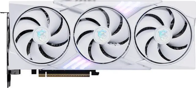 Main image of MSI Gaming GeForce RTX 5060 8GB GDDR7 PCI Express 5.0 x 16 (use x8) Graphics Card RTX 5060 8G GAMING TRIO OC WHITE