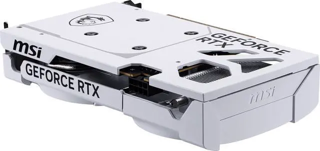 Alt view image 8 of 11 - MSI Ventus GeForce RTX 5060 8GB GDDR7 PCI Express 5.0 x 16 (use x8) Graphics Card RTX 5060 8G VENTUS 2X OC WHITE