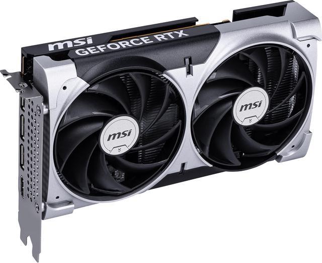 Alt view image 6 of 11 - MSI Ventus GeForce RTX 5060 8GB GDDR7 PCI Express 5.0 x 16 (use x8) Graphics Card RTX 5060 8G VENTUS 2X OC