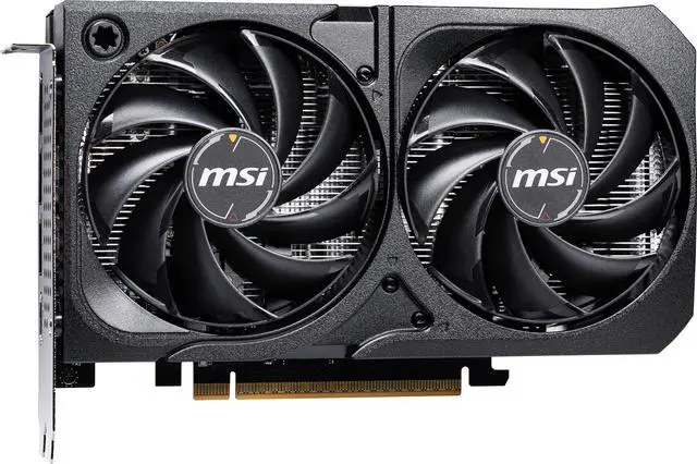Alt view image 5 of 11 - MSI SHADOW GeForce RTX 5060 8GB GDDR7 PCI Express 5.0 x 16 (use x8) Graphics Card RTX 5060 8G SHADOW 2X OC