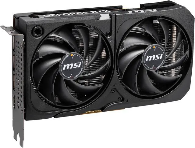 Alt view image 6 of 11 - MSI SHADOW GeForce RTX 5060 8GB GDDR7 PCI Express 5.0 x 16 (use x8) Graphics Card RTX 5060 8G SHADOW 2X OC