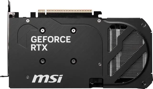 Alt view image 3 of 12 - MSI SHADOW GeForce RTX 5060 Ti 16GB GDDR7 PCI Express 5.0 Graphics Card RTX 5060 Ti 16G SHADOW 2X OC PLUS