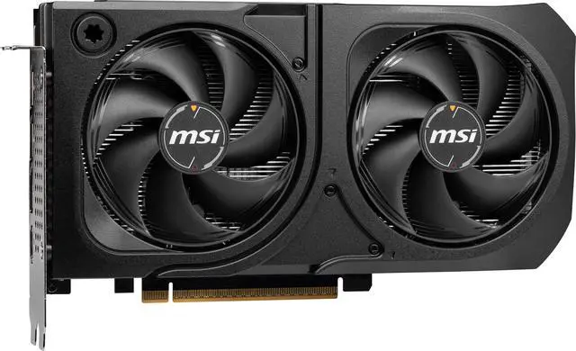 Alt view image 5 of 12 - MSI SHADOW GeForce RTX 5060 Ti 16GB GDDR7 PCI Express 5.0 Graphics Card RTX 5060 Ti 16G SHADOW 2X OC PLUS