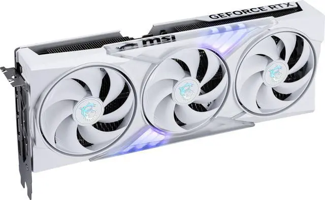 Alt view image 6 of 11 - MSI Gaming GeForce RTX 5060 Ti 8GB GDDR7 PCI Express 5.0 x 16 (use x8) Graphics Card RTX 5060 Ti 8G GAMING TRIO OC WHITE