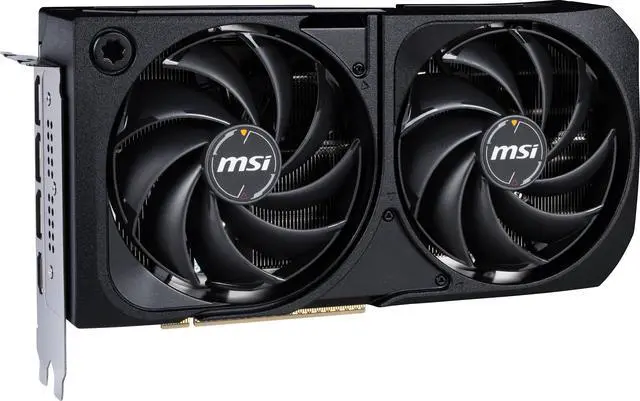 Alt view image 5 of 12 - MSI SHADOW GeForce RTX 5070 12GB GDDR7 PCI Express 5.0 Graphics Card RTX 5070 12G SHADOW 2X