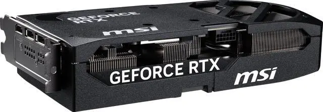 Alt view image 7 of 12 - MSI SHADOW GeForce RTX 5070 12GB GDDR7 PCI Express 5.0 Graphics Card RTX 5070 12G SHADOW 2X