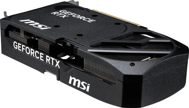 Alt view image 8 of 12 - MSI SHADOW GeForce RTX 5070 12GB GDDR7 PCI Express 5.0 Graphics Card RTX 5070 12G SHADOW 2X