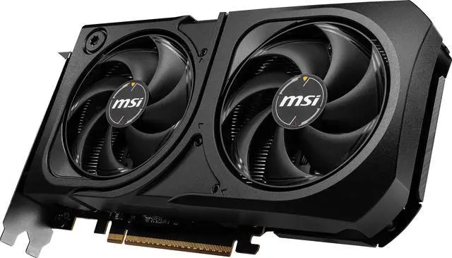 Alt view image 8 of 11 - MSI SHADOW GeForce RTX 5060 Ti 16GB GDDR7 PCI Express 5.0 Graphics Card RTX 5060 Ti 16G SHADOW 2X PLUS