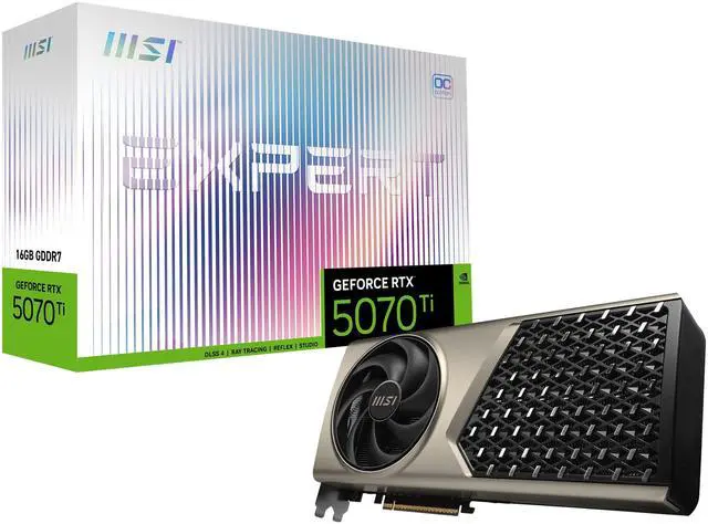 Alt view image 14 of 14 - MSI EXPERT GeForce RTX 5070 Ti 16GB GDDR7 PCI Express 5.0 Graphics Card RTX 5070 Ti 16G EXPERT OC
