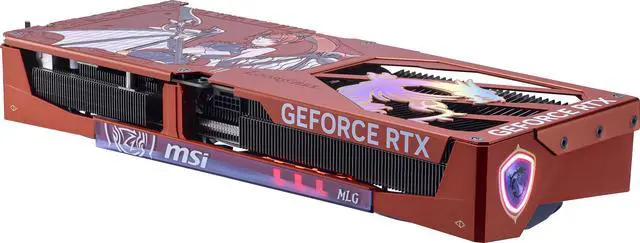 Alt view image 7 of 14 - MSI MLG Edition GeForce RTX 5070 Ti 16GB GDDR7 PCI Express 5.0 Graphics Card RTX 5070 Ti 16G MLG EDITION OC